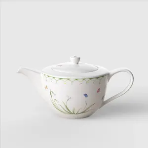 Чайник Villeroy & Boch Colourful Spring, 1,2 л, белый/зеленый