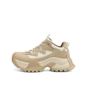 Rosa Bianca Дышащие легкие низкие массивные кроссовки женские - хаки (стелька из овчины), цвет Khaki (Sheepskin Insole)