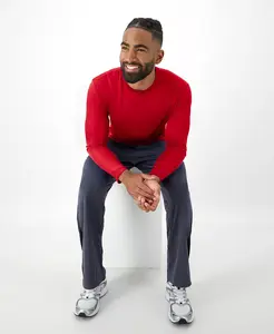 Спортивная футболка с длинным рукавом для мужчин Cool DRI Performance, 2 шт Hanes, красный