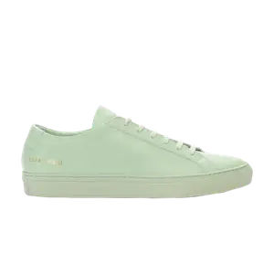 Кроссовки Common Projects Achilles Low 'Mint', зеленый