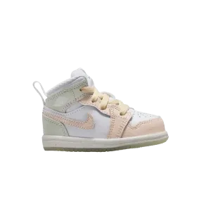 Кроссовки Air Jordan Air Jordan 1 Mid SE TD 'Sea Glass Guava Ice', розовый