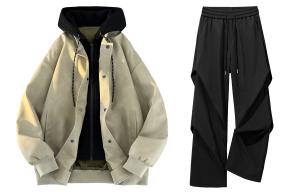 WARRIOR Куртка унисекс, Green+Black (Mock Two-Piece Windproof and Waterproof Clothing Sets)