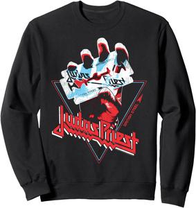 Толстовка Judas Priest - British Steel Graphic Picture, черная (black 19-3911tcx)
