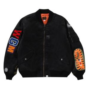 Куртка BAPE Shark MA-1 Bomber Jacket, Black