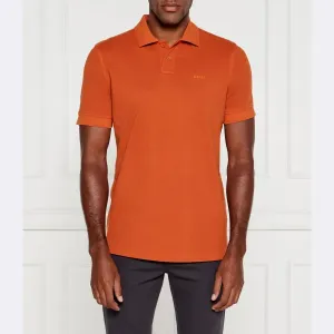 Рубашка-Поло Prime классического кроя Boss, оранжевый