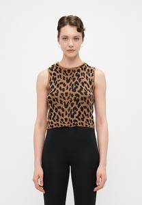 Джемпер ONLY Tall ONLVIENNA, Toasted Coconut/Black/Brown