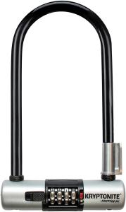 КриптоЛок Комбо U-образный замок Kryptonite, серый