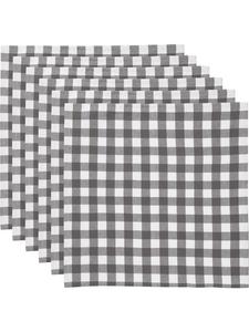 Redbest  Хлопковые салфетки, упаковка из 6 штук, цвет «Нэшвилл», серый