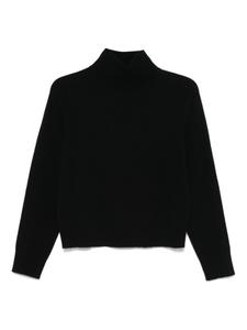 Свитер Vince с высоким воротом и рукавами реглан, черный