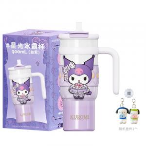 Echos Hello Kitty Ice King термостакан 900 мл Sanrio, kuromi белый фиолетовый ice king cup+pendants