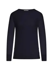 Тонкий вязаный свитер Max Mara, синий