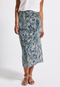 Юбка Street One GEMUSTERTER, Blau/Blue