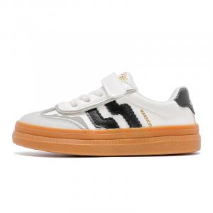 Warrior Прочные Дышащие Легкие Низкие Детские Скейтбординговые Кроссовки, Белый Черный