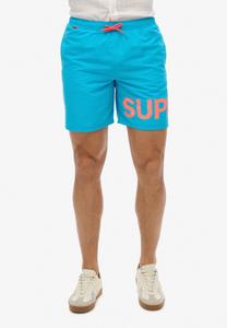 Шорты для плавания Superdry & Co GRAPHIC -INCH, Hawaii Blue/Blue