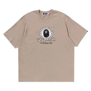 Футболка BAPE Graphic Relaxed Fit Tee, Beige