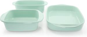 Набор для выпечки Chantal Classic Ceramic, 3 предмета, зеленый