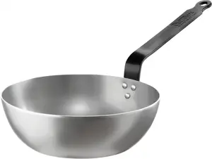 Сковорода глубокая Pintinox Excalibur с длинной ручкой, серебряный