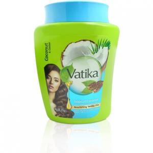 Маска для глубокого кондиционирования волос Vatika Coconut 1 кг для тонких, редких и слабых волос Dabur
