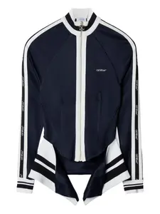 Спортивная куртка с швами Off-White, синий