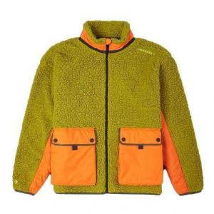 Куртка Converse Counter Climate Sherpa Jacket 'Moss', оливкого-зеленый
