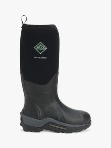 Резиновые сапоги Muck Arctic Sport с логотипом, черные