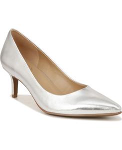 Женские туфли-лодочки Everly с острым носком Naturalizer, Silver Metallic Leather