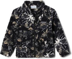 Columbia Youth Girls Benton Springs II Printed Fleece, Black Aurelian