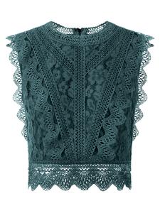 Топ APART, темно-зеленый