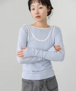 Топ с кантом и майка