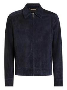 Dolce & Gabbana замшевая куртка, синий