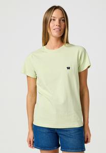 Базовая футболка REGULAR Wrangler, светло-зеленый