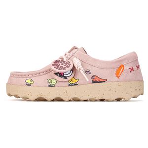 Joy&Mario Женские кэжуал кеды лоу-топ розовые, цвет Pink