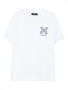 Футболка с принтом ракушки каури Labrum London, белый