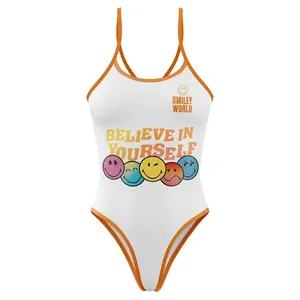 Купальник Otso Smiley World Believe, белый