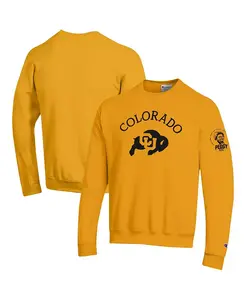 Мужской золотистый свитшот Peggy Pullover с символикой Colorado Buffaloes Champion