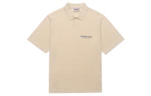 Футболка поло FW21 унисекс бежевая Fear Of God Essentials, бежевый