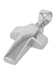 Adeliás Кулон унисекс - крестик из серебра 925 пробы