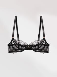Gianna Bellucci Бюстгальтер балконет 'Raffaella' в черном цвете