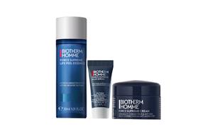BIOTHERM BIYOUQUAN Blue Diamond набор для ухода за кожей увлажняющая и питательная эссенция-вода 25мл + эссенция 5мл + крем 5мл *2