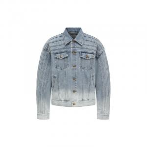 Джинсовая куртка на пуговицах Feng Chen Wang, синий