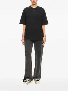 Футболка с принтом "Конфетти и стрелы" Off-White, черный