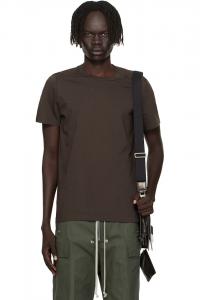 Rick Owens Серая футболка с коротким рукавом "Конкордианс"