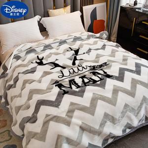 Disney Плед из шерсти лахар 200х230 см, вес 6,5 кг, двусторонний, геометрический олень