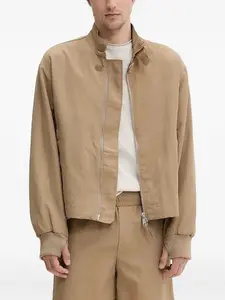 Куртка на молнии с манжетами в рубчик Won Hundred, нейтральный