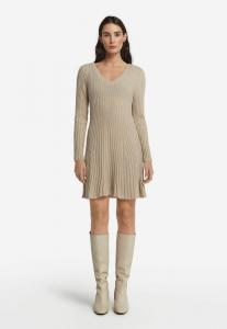 Платье Falconeri V-NECK, Natural/Sand