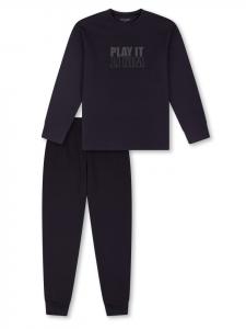 Пижама Schiesser, темно-синий