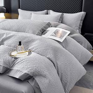 LUOLAI HOME Комплект постельного белья 4 предмета, пододеяльник 220x240 см, простыня, наволочки