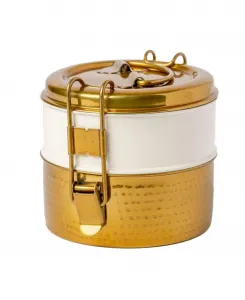 Контейнеры для еды (тиффин-боксы) - средний размер, 2 слоя Verve Culture, золотой