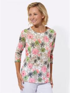 Футболка с круглым вырезом с принтом грязь и гортензия WITT WEIDEN