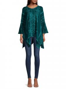 Туника Temperty Lorelai в стиле Лейксайд Johnny Was, цвет lakeside